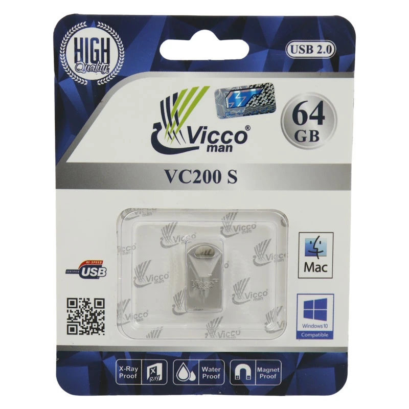 فلش ۶۴ گیگ ویکومن Vicco VC200
