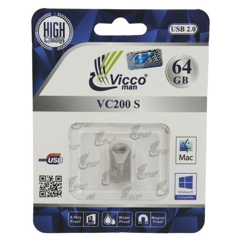 فلش ۶۴ گیگ ویکومن Vicco VC200