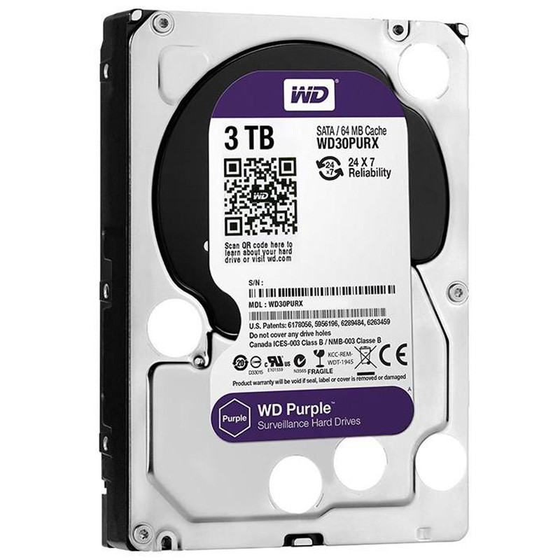 هارد اینترنال وسترن دیجیتال Western Digital Purple 3TB
