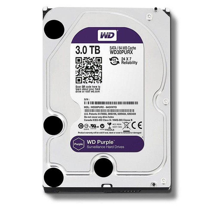 هارد اینترنال وسترن دیجیتال Western Digital Purple 3TB