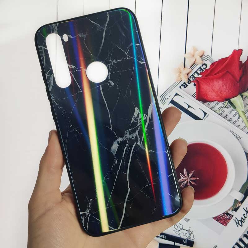 قاب لیزری پشت گلسی سنگی شیائومی Redmi Note 8