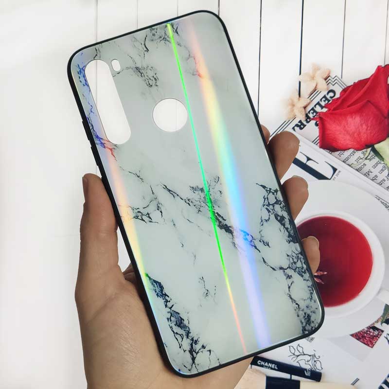 قاب لیزری پشت گلسی سنگی شیائومی Redmi Note 8