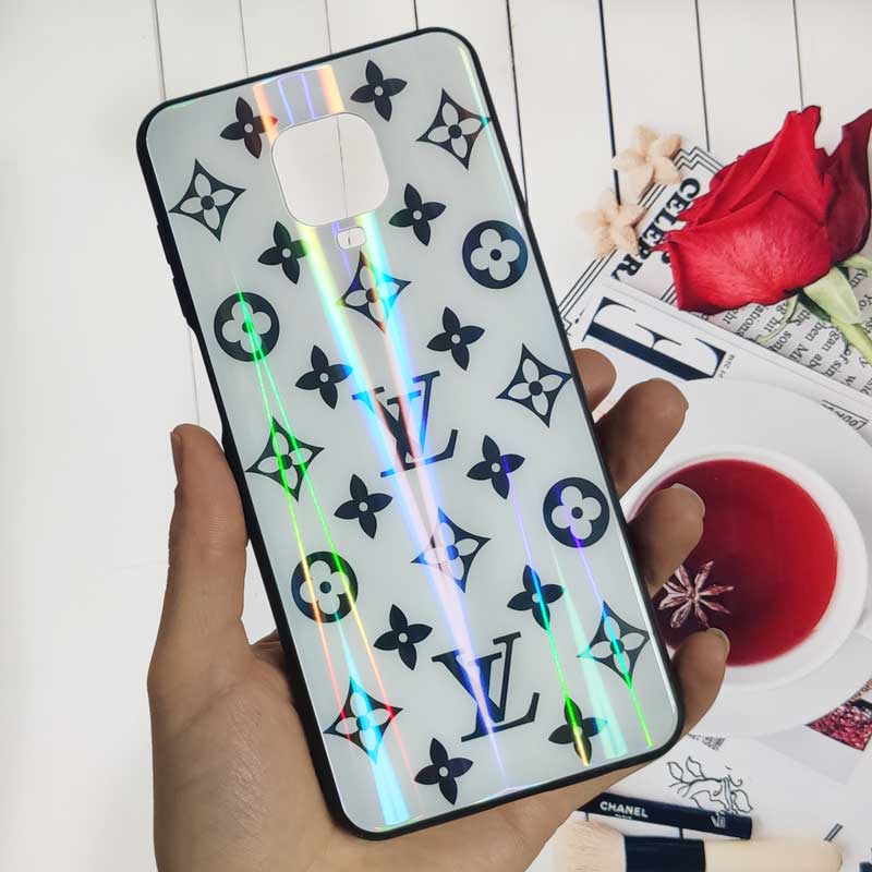 قاب لیزری پشت گلسی LV شیائومی Redmi Note 9S / Note 9 Pro