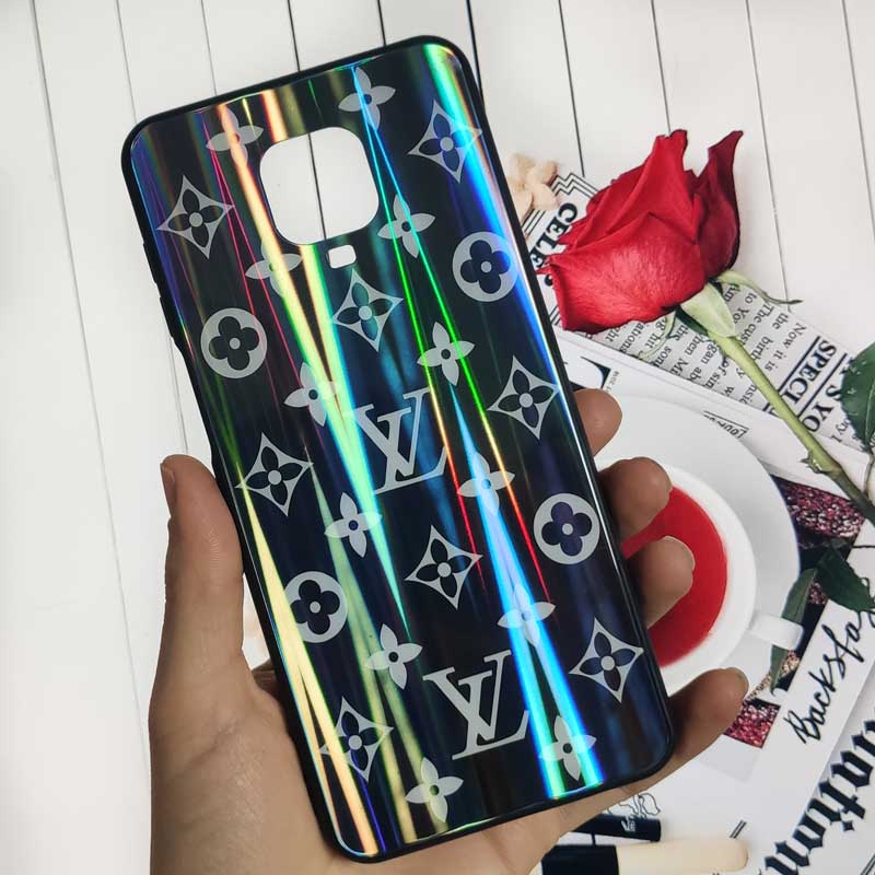 قاب لیزری پشت گلسی LV شیائومی Redmi Note 9S / Note 9 Pro