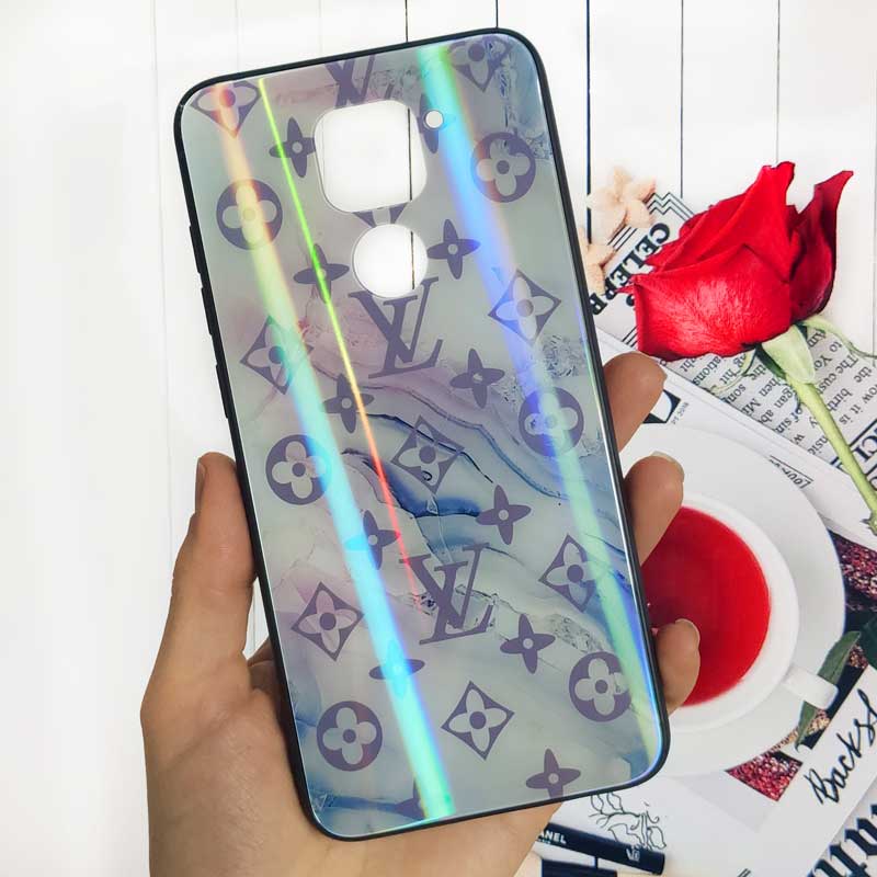 قاب لیزری پشت گلسی LV شیائومی Redmi Note 9