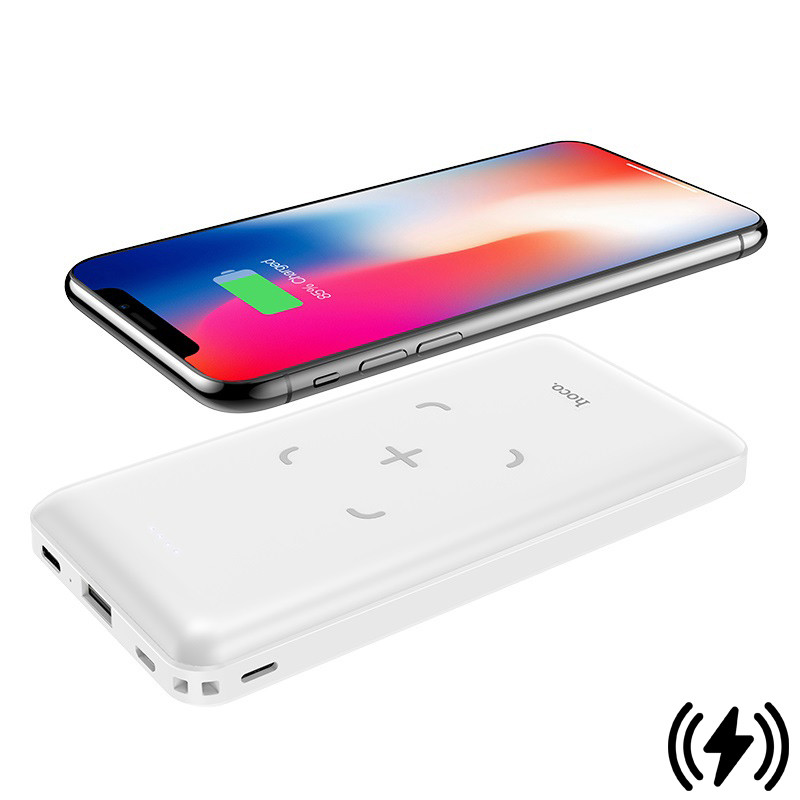 پاور بانک بی سیم 10000 هوکو Hoco J50 Surf