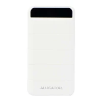 پاور بانک 10000 الیگیتور Alligator AG-010 سفید (گارانتی 6 ماهه)
