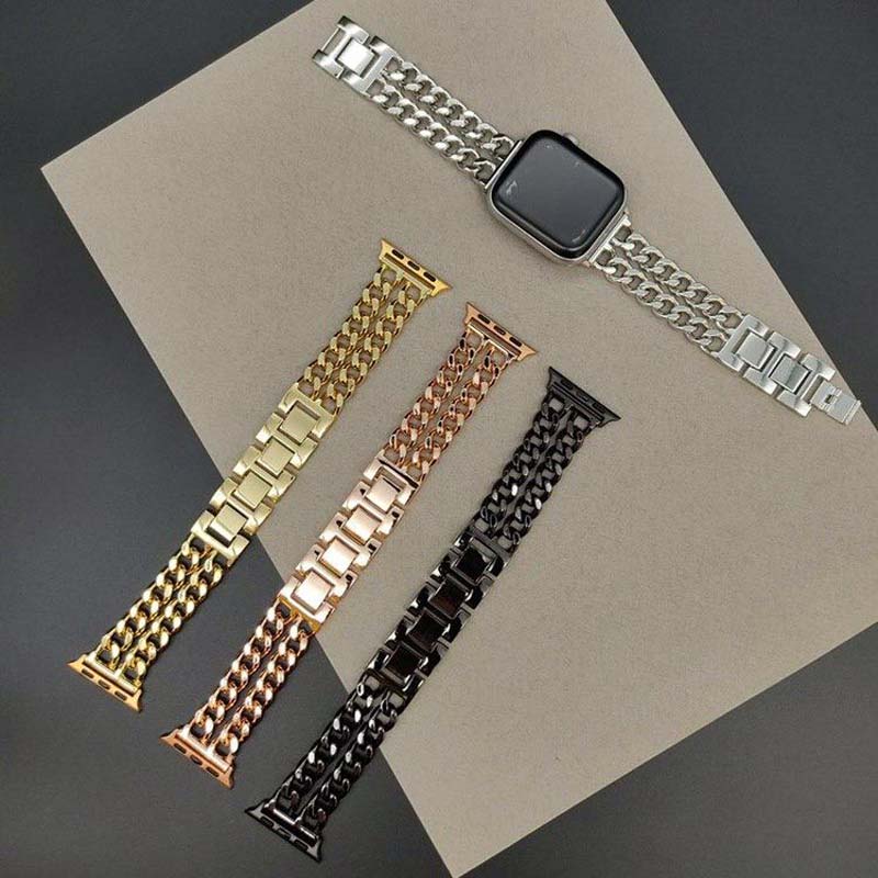 بند اپل واچ کارتیر دو زنجیر 42/44mm