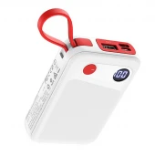 پاور بانک 10000 بروفون Borofone BT24 + کابل آیفونی