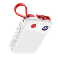پاور بانک 10000 بروفون Borofone BT24 + کابل آیفونی