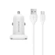 شارژر فندکی Borofone Lasting Power BZ12A + کابل میکرو یو اس بی (گارانتی 6 ماهه)