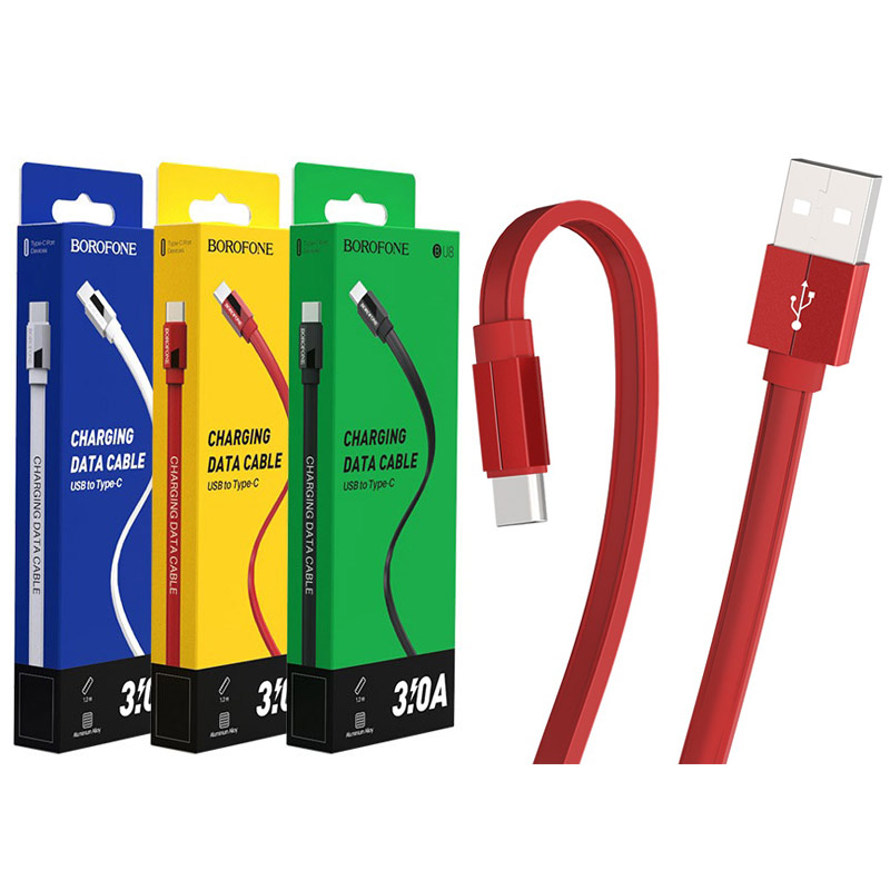 کابل Borofone Glory BU8 Type-C 2.4A 1.2m