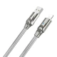 کابل آیفونی Borofone Synergy BU12 2.4A 1.2m (گارانتی 6 ماهه)