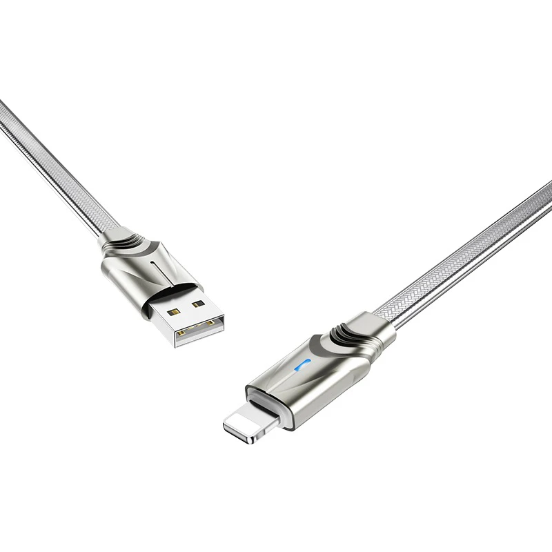 کابل آیفونی Borofone Synergy BU12 2.4A 1.2m (گارانتی 6 ماهه)