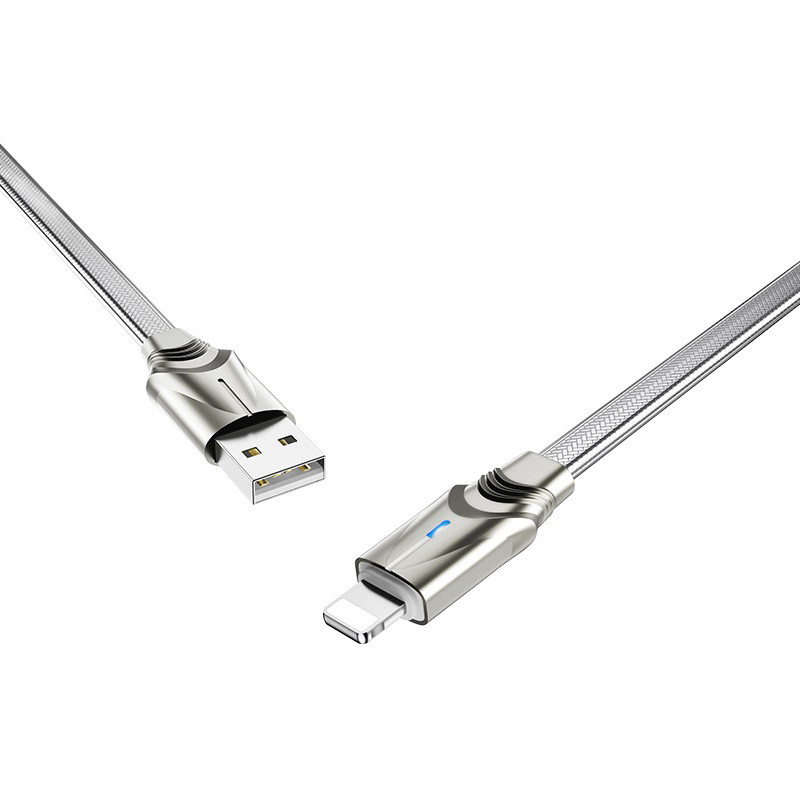 کابل آیفونی Borofone Synergy BU12 2.4A 1.2m (گارانتی 6 ماهه)