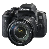 دوربین دیجیتال Canon DSLR 750D Robel T6i Kiss X8i + لنز 18-135 میلی متر EF-S F/3.5 IS STM