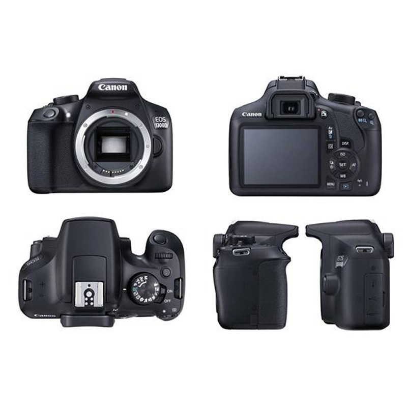 دوربین دیجیتال Canon DSLR EOS 1300D + لنز 18-55 میلی متر F/3.5 DC III