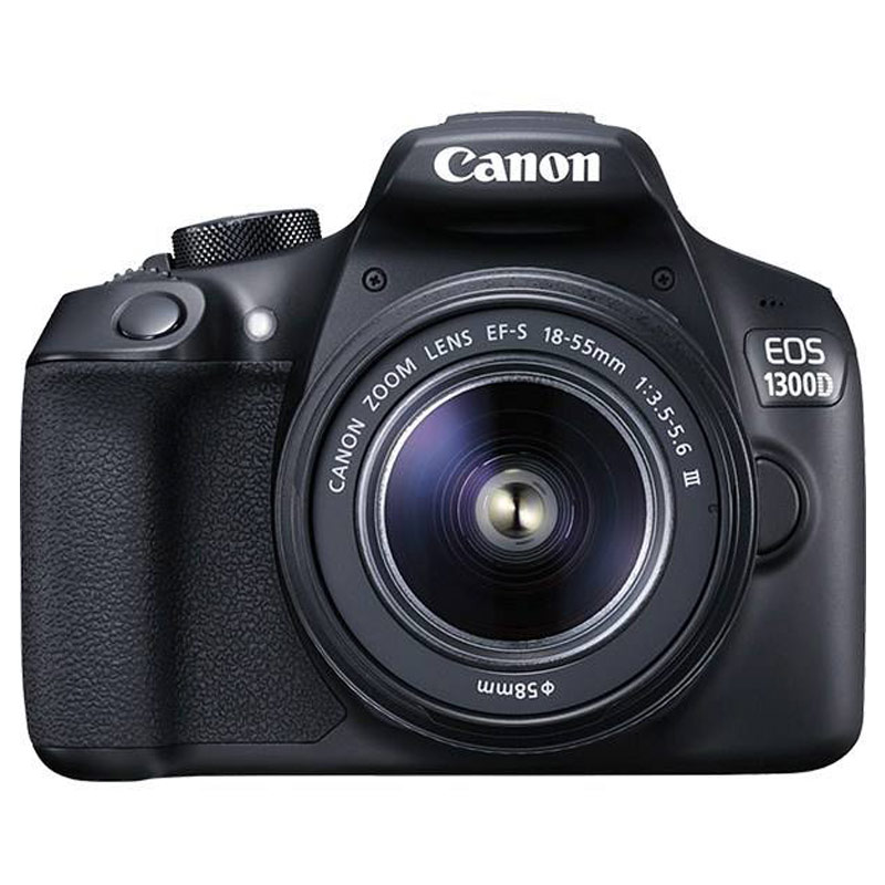 دوربین دیجیتال Canon DSLR EOS 1300D + لنز 18-55 میلی متر F/3.5 DC III