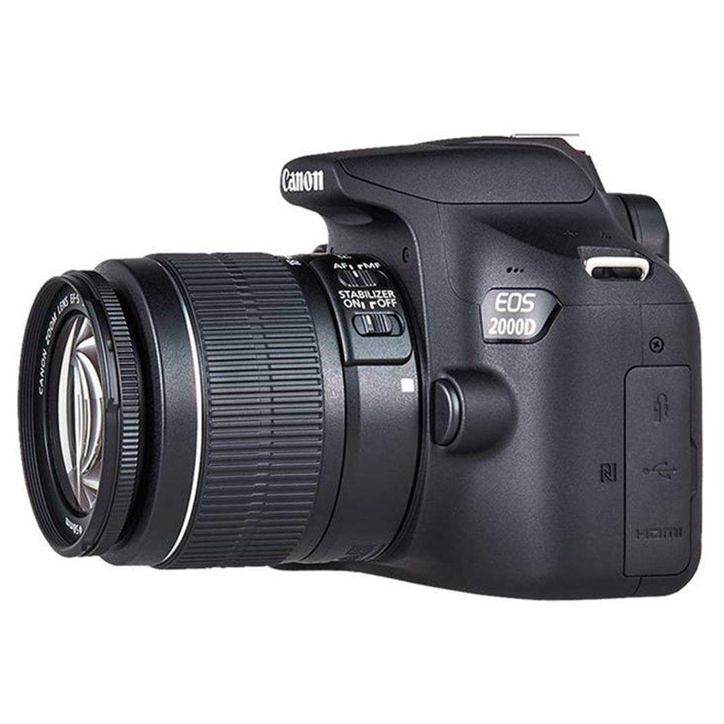 دوربین دیجیتال Canon DSLR EOS 2000D + لنز 18-55 میلی متر F/3.5 EF-S IS II