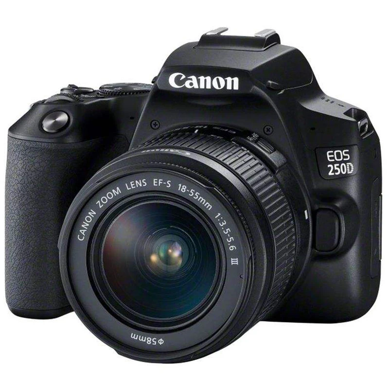 دوربین دیجیتال Canon DSLR EOS 250D + لنز 18-55 میلی متر F/3.5 DC III