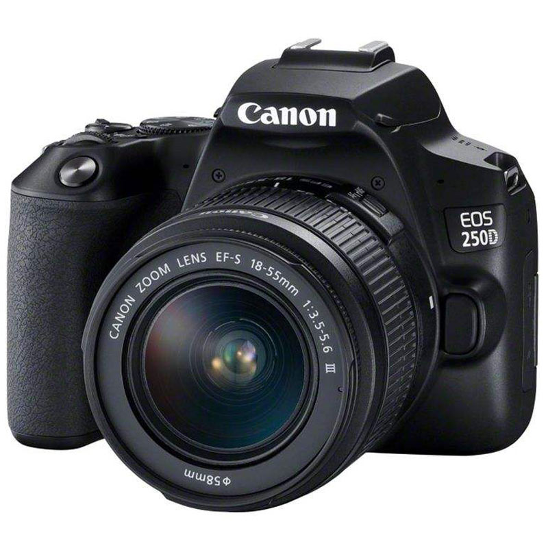 دوربین دیجیتال Canon DSLR EOS 250D + لنز 18-55 میلی متر F/3.5 DC III