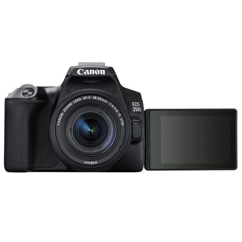 دوربین دیجیتال Canon DSLR EOS 250D + لنز 18-55 میلی متر F/4.5 EF-S IS STM