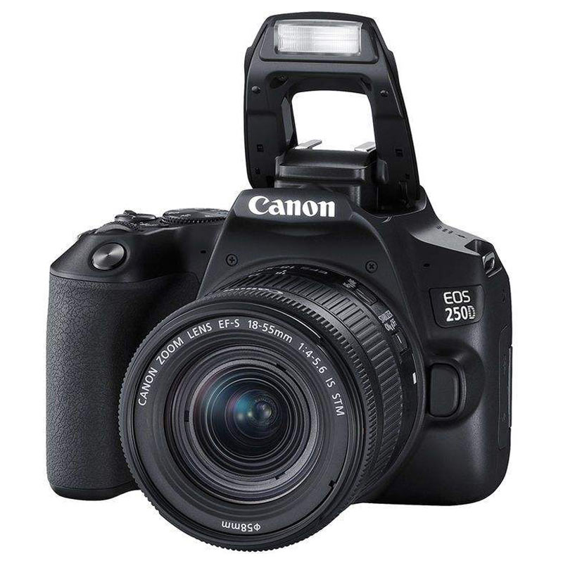 دوربین دیجیتال Canon DSLR EOS 250D + لنز 18-55 میلی متر F/4.5 EF-S IS STM