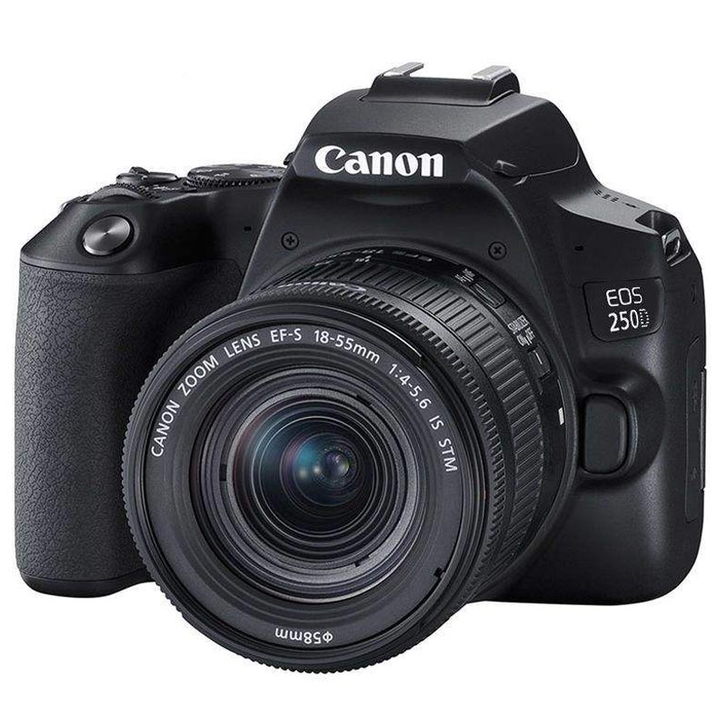 دوربین دیجیتال Canon DSLR EOS 250D + لنز 18-55 میلی متر F/4.5 EF-S IS STM