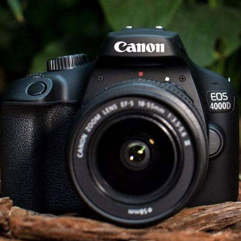 دوربین دیجیتال Canon DSLR EOS 4000D + لنز 18-55 میلی متر F/3.5 EF-S IS III