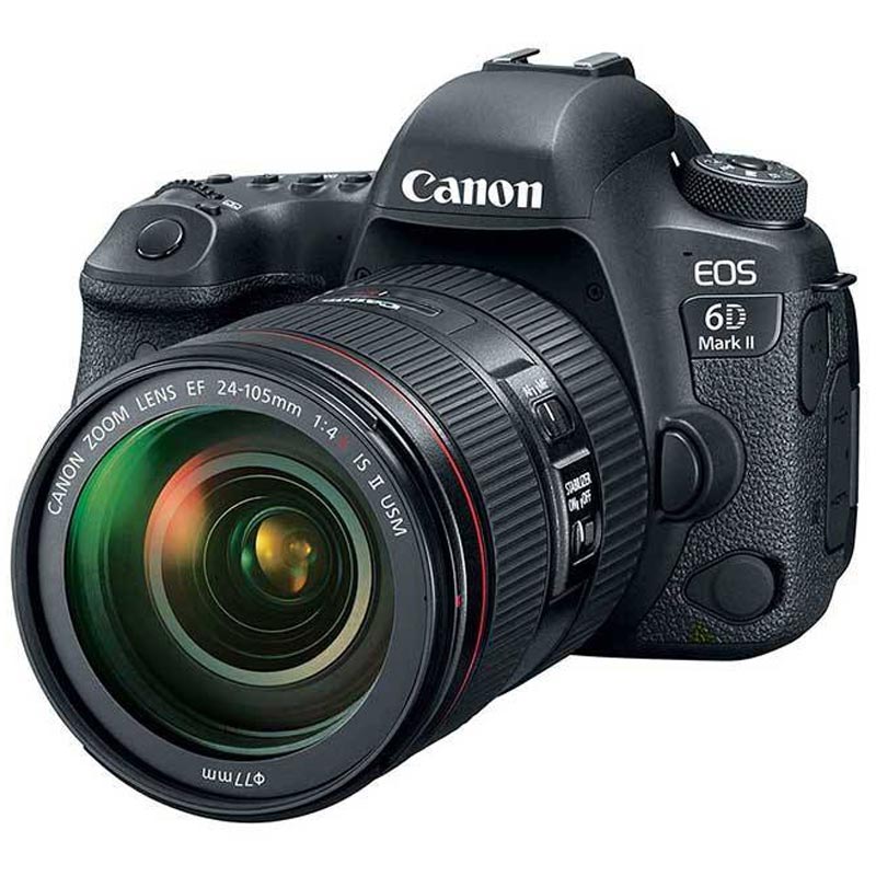 دوربین دیجیتال Canon DSLR EOS 6D Mark II + لنز 24-105 میلی متر F4 L IS II USM