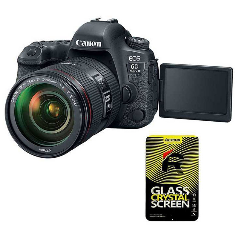 دوربین دیجیتال Canon DSLR EOS 6D Mark II + لنز 24-105 میلی متر F4 L IS II USM