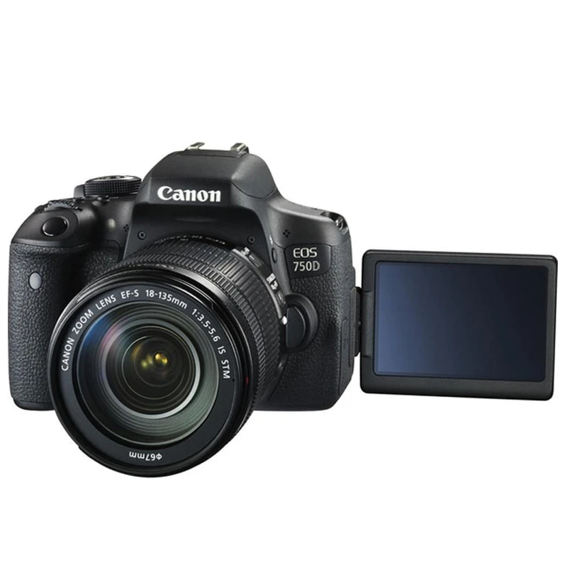دوربین دیجیتال Canon DSLR EOS 750D + لنز 18-135 میلی متر AF F/3.5 IS STM