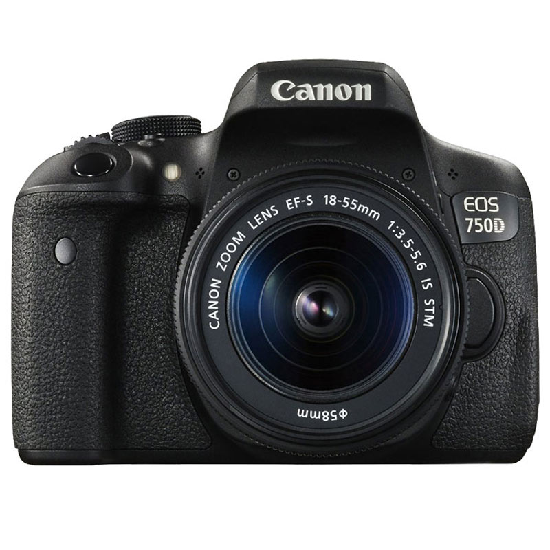 دوربین دیجیتال Canon DSLR EOS 750D + لنز 18-55 میلی متر F/3.5 EF-S IS STM