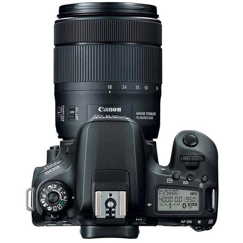 دوربین دیجیتال Canon DSLR EOS 77D + لنز 18-135 میلی متر F/3.5 IS USM