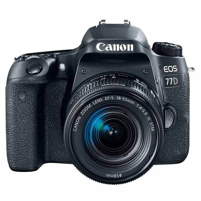 دوربین دیجیتال Canon DSLR EOS 77D + لنز 18-55 میلی متر F/3.5 IS STM