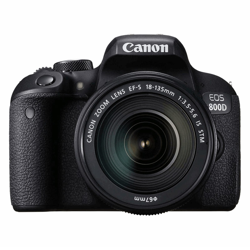 دوربین دیجیتال Canon DSLR EOS 800D + لنز 18-135 میلی متر AF F/3.5 IS STM