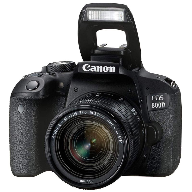 دوربین دیجیتال Canon DSLR EOS 800D + لنز 18-55 میلی متر F/4 EF-S IS STM