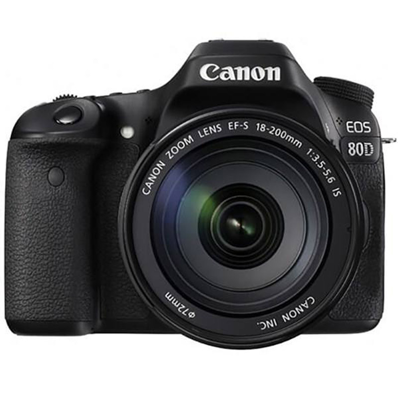 دوربین دیجیتال Canon DSLR EOS 80D + لنز 18-200 میلی متر F/3.5 IS STM