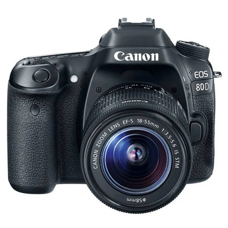 دوربین دیجیتال Canon DSLR EOS 80D + لنز 18-55 میلی متر EF-S IS STM