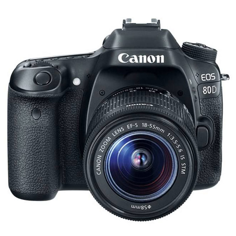 دوربین دیجیتال Canon DSLR EOS 80D + لنز 18-55 میلی متر EF-S IS STM