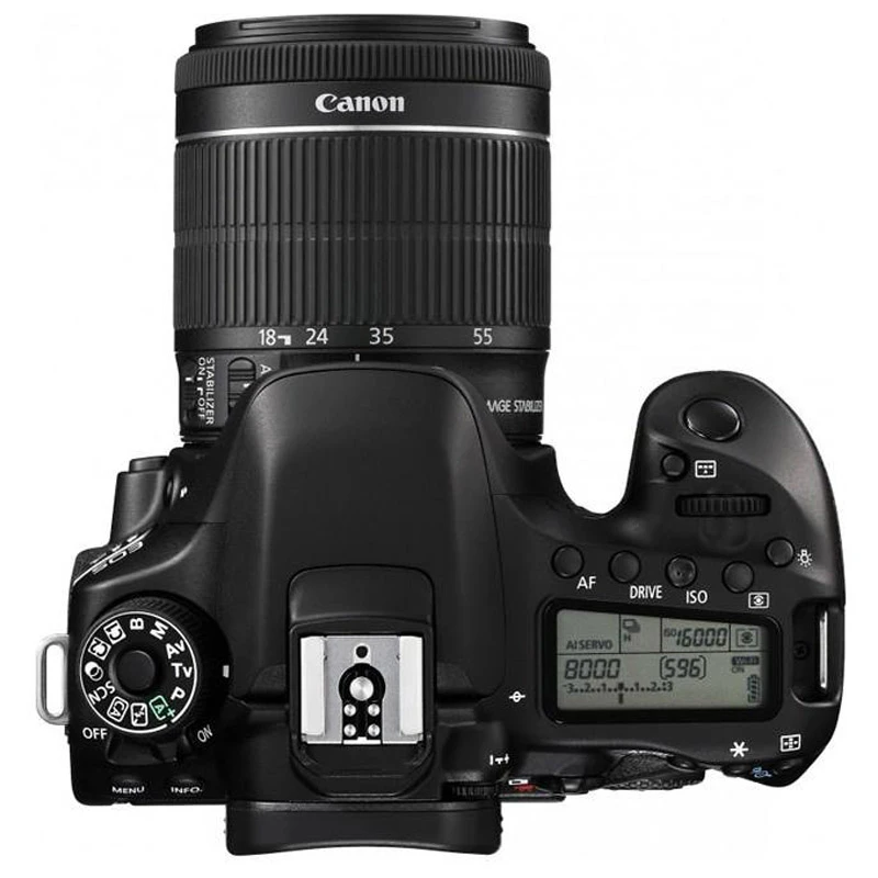 دوربین دیجیتال Canon DSLR EOS 80D + لنز 18-55 میلی متر EF-S IS STM