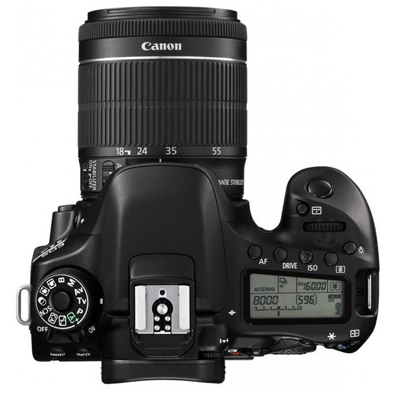 دوربین دیجیتال Canon DSLR EOS 80D + لنز 18-55 میلی متر EF-S IS STM