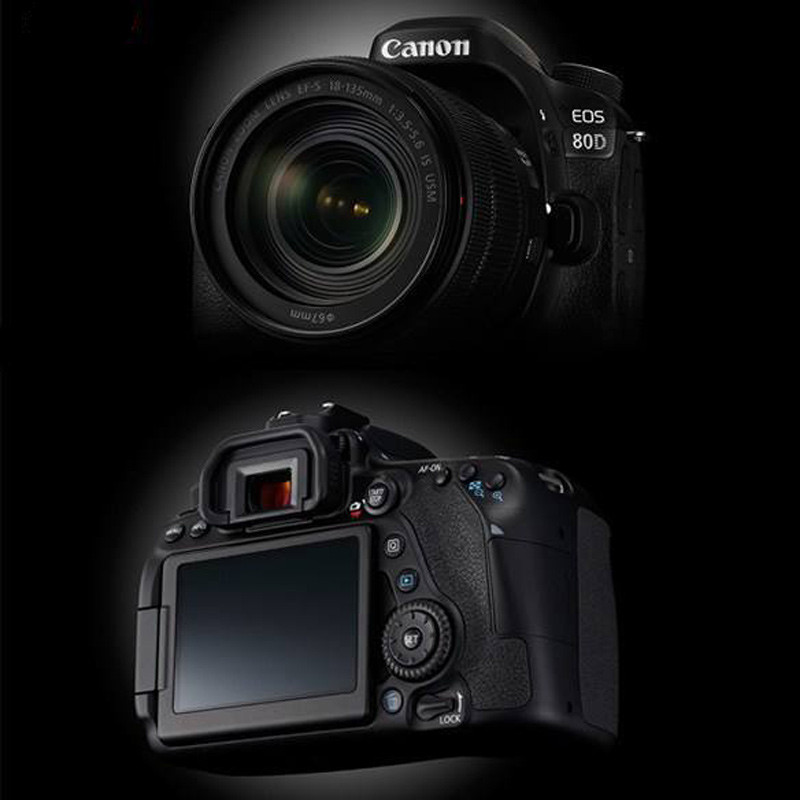 دوربین دیجیتال Canon DSLR EOS 80D EF S + لنز 18-135 میلی متر F/3.5 IS USM