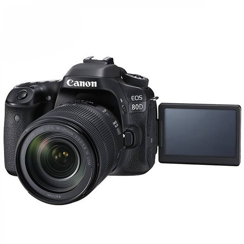 دوربین دیجیتال Canon DSLR EOS 80D EF S + لنز 18-135 میلی متر F/3.5 IS USM