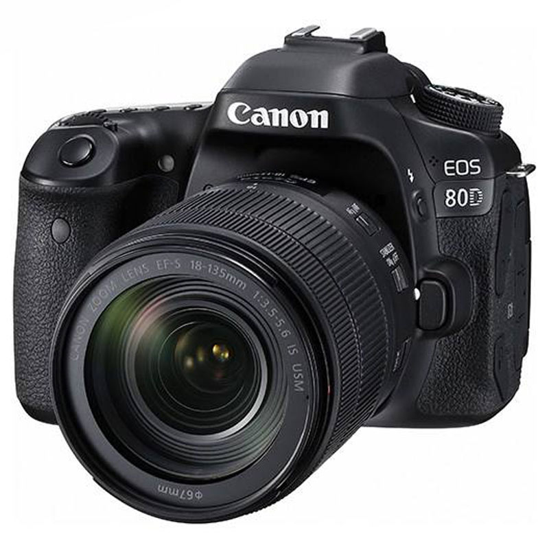 دوربین دیجیتال Canon DSLR EOS 80D EF S + لنز 18-135 میلی متر F/3.5 IS USM