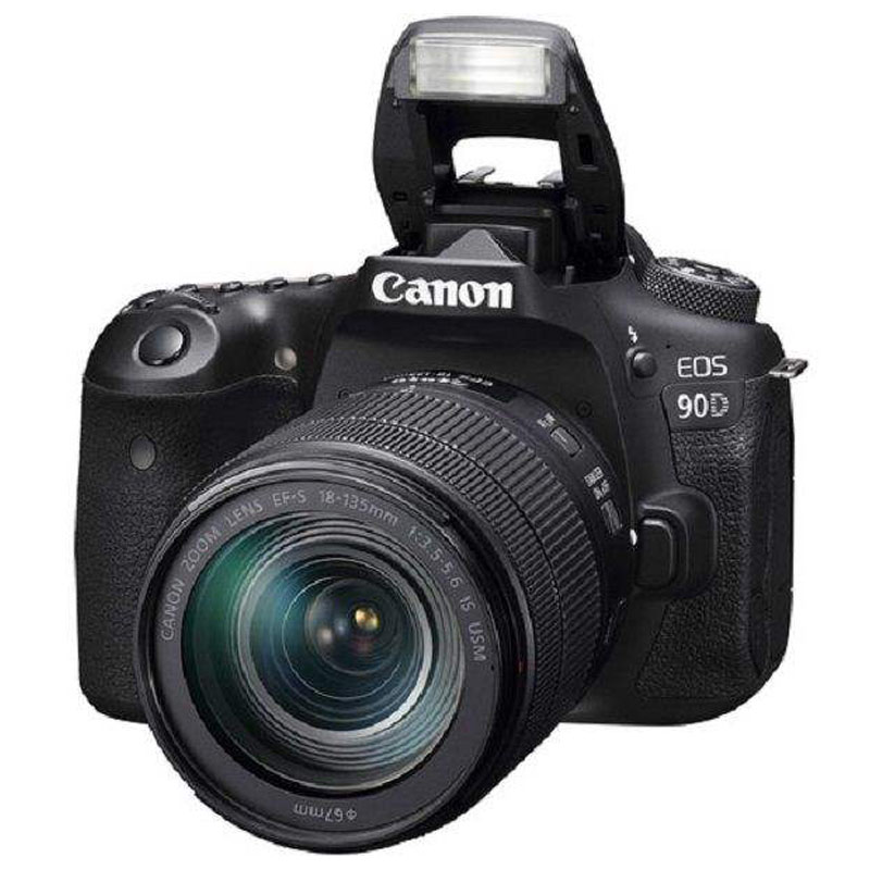 دوربین دیجیتال Canon DSLR EOS 90D + لنز 18-135 میلی متر F/3.5 IS USM