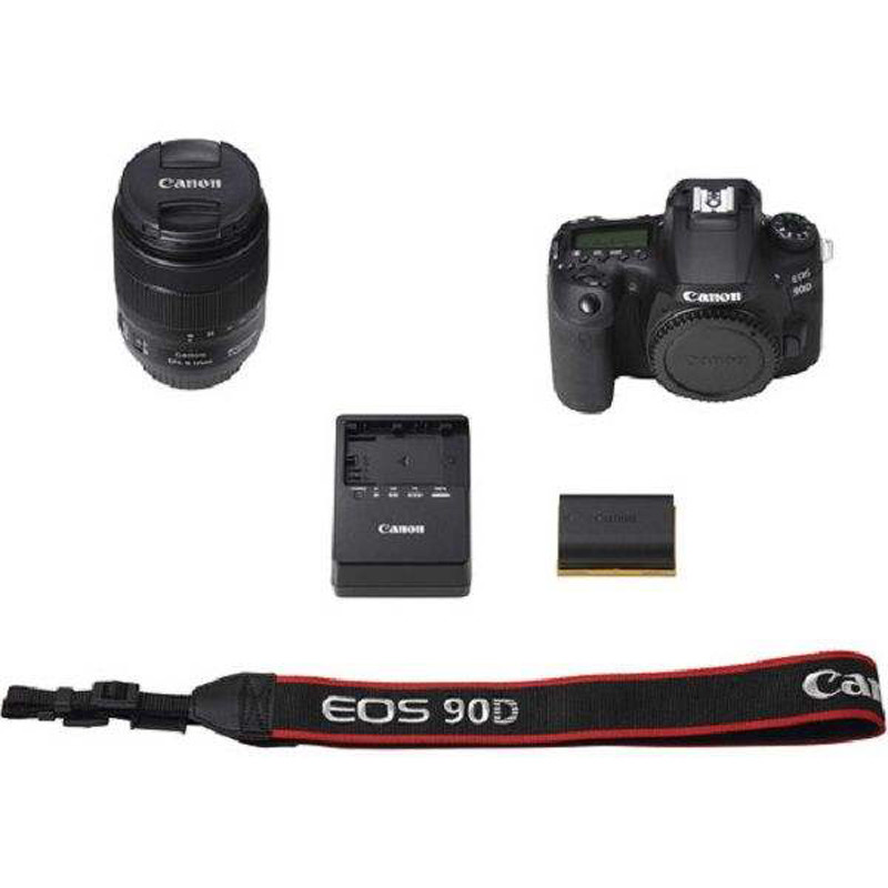 دوربین دیجیتال Canon DSLR EOS 90D + لنز 18-135 میلی متر F/3.5 IS USM