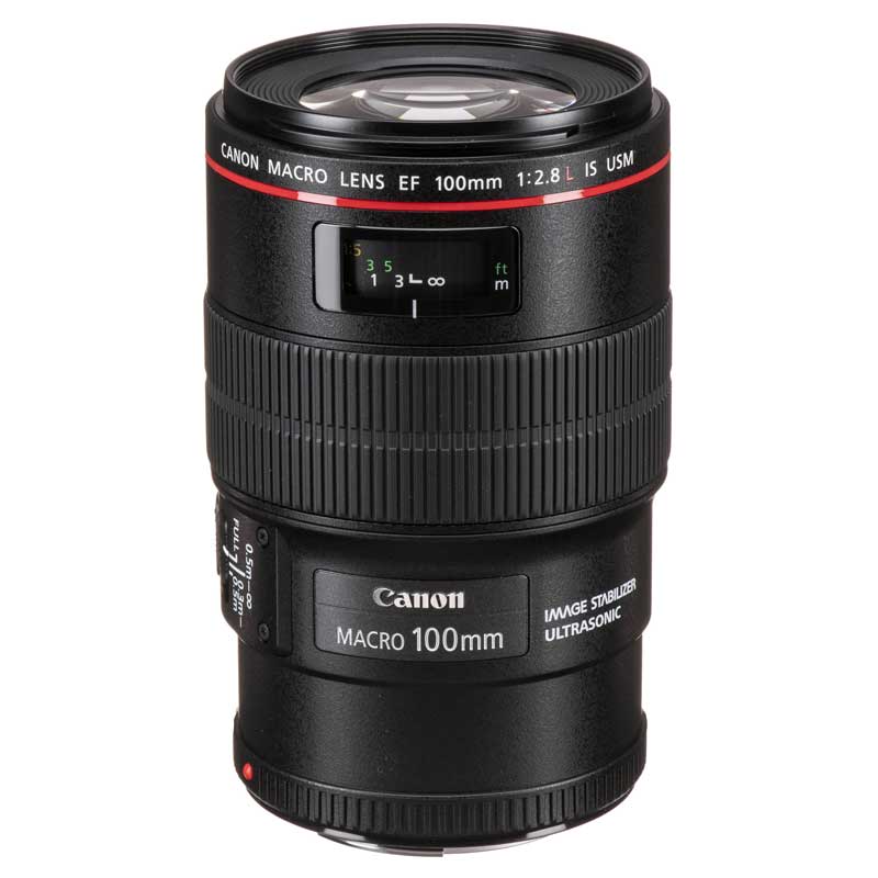 لنز کانن Canon EF 100mm f/2.8L Macro IS USM