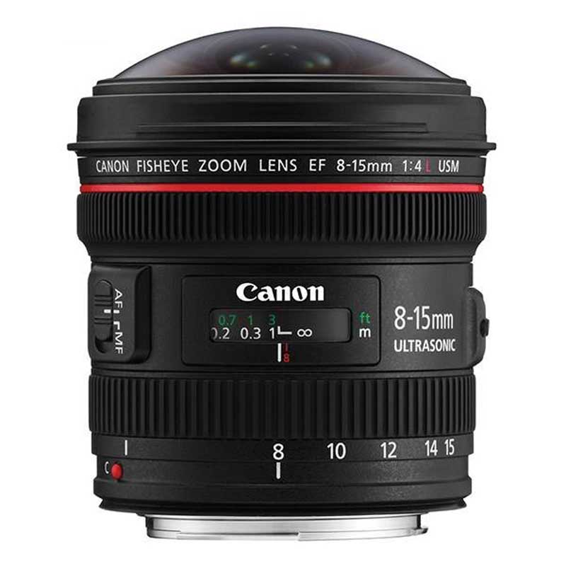 لنز کانن Canon EF 8-15mm f/4L USM Fisheye