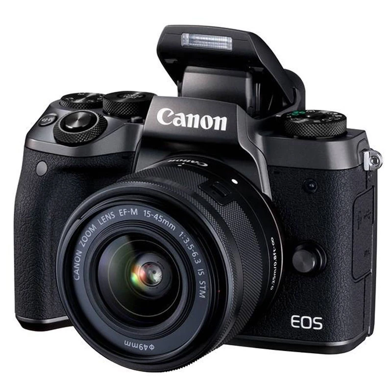 دوربین دیجیتال بدون آینه Canon EOS M5 + لنز 15-45 میلی متر F/3.5 EFM-M IS STM